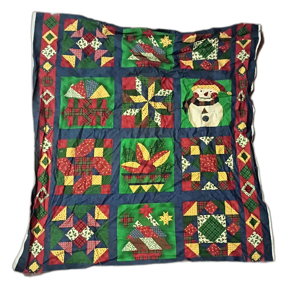 Snowman Christmas Quilt Pattern "Holiday Editions" by Fabri-Quilts #507